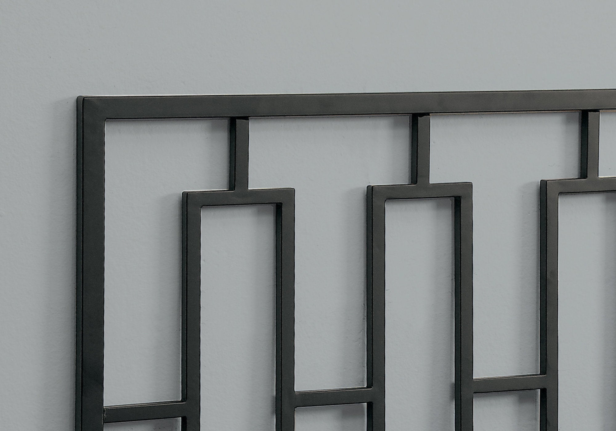 59.75" x 47" QueenFull SizeBlack HeadboardFootboard