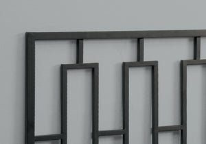 59.75" x 47" QueenFull SizeBlack HeadboardFootboard