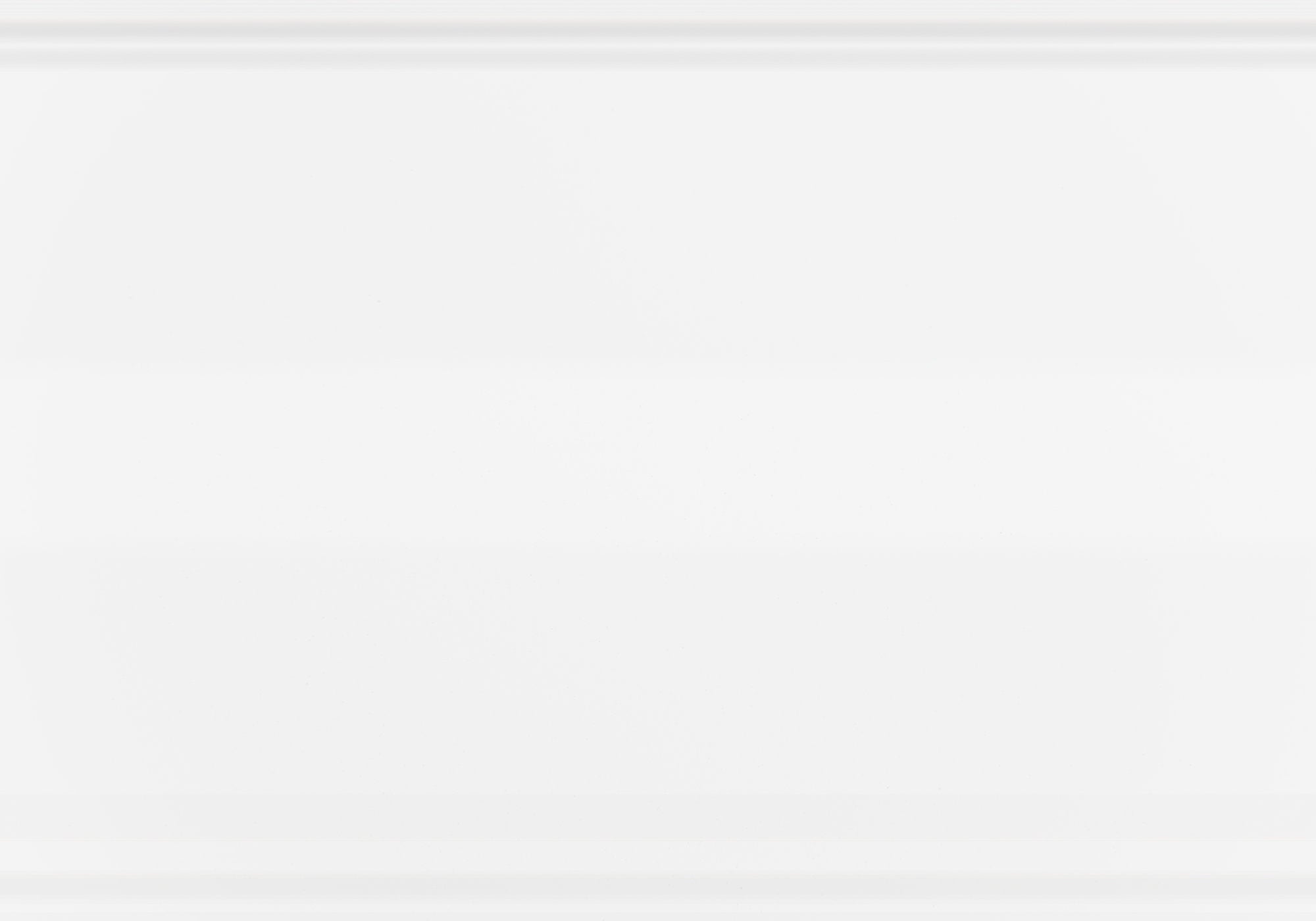 18.25" x 10.25" x 24" White Metal Tempered Glass Accent Table