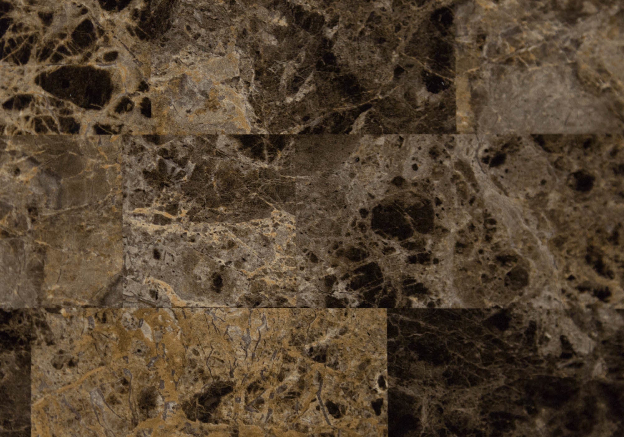 12" x 12" x 28" Cappuccino Mdf Metal  Accent Table