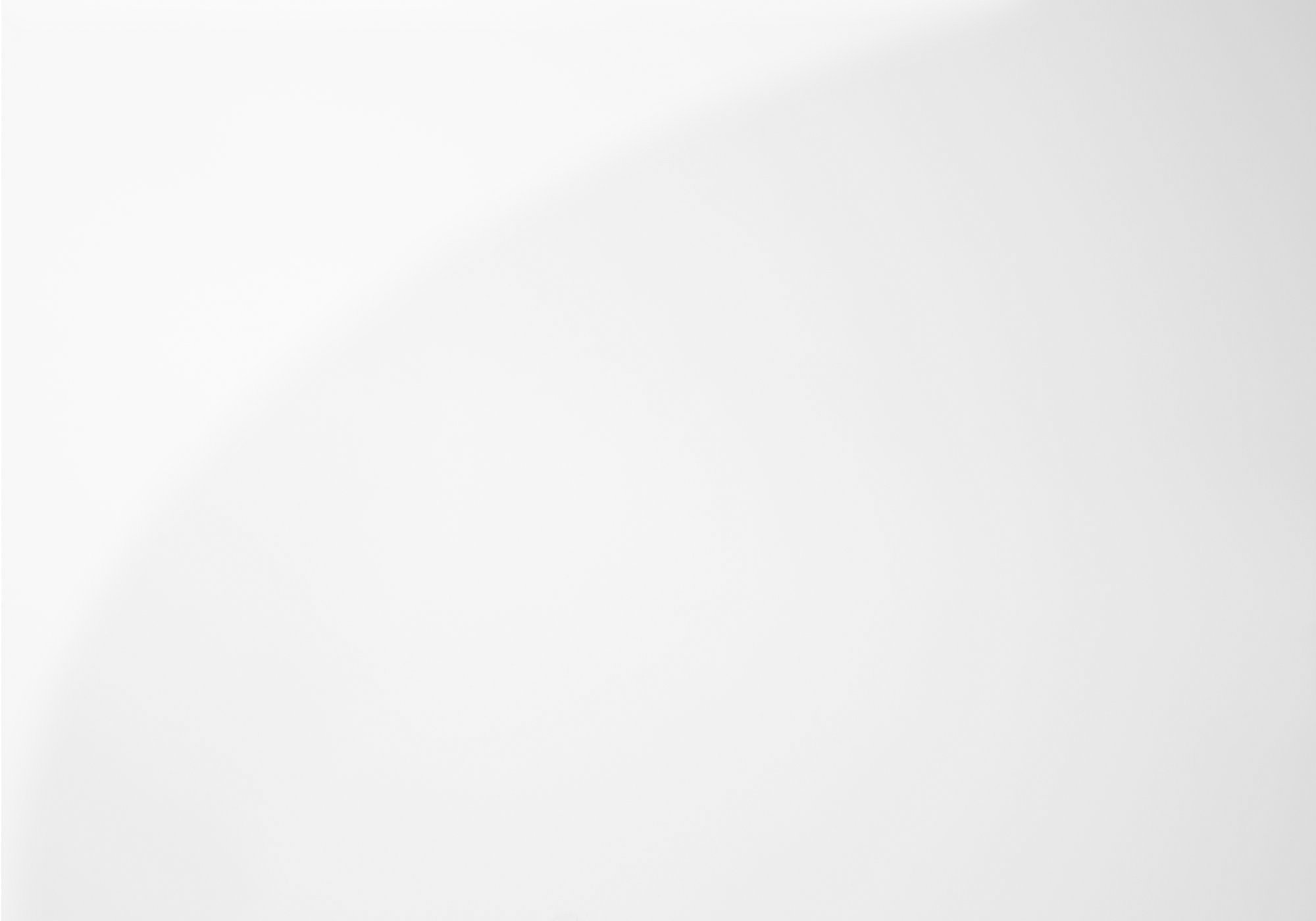 18.25" x 18.25" x 23.5" White Finish Laminate Metal Accent Table