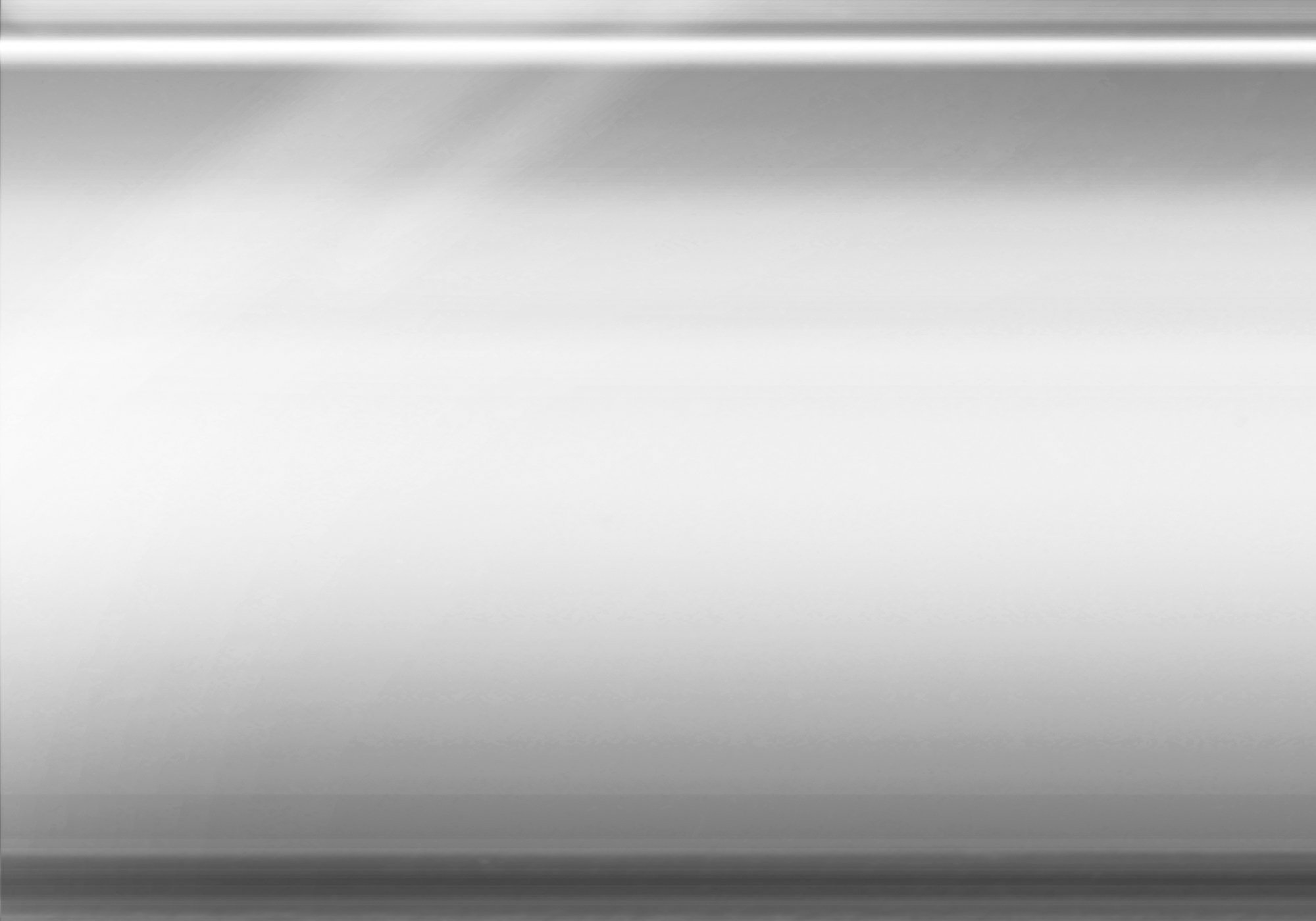 17.25" Chrome Metal and Clear Tempered Glass Coffee Table