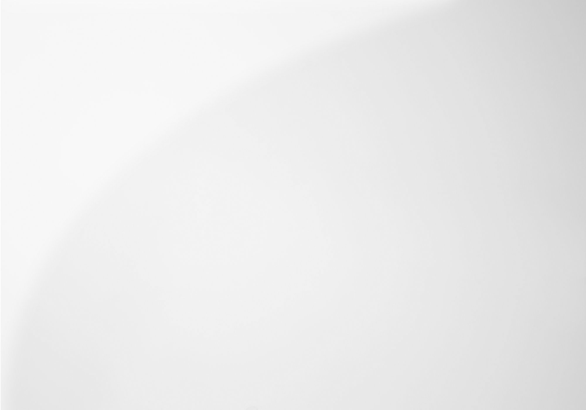 12.75" x 18.25" x 23" Glossy White Chrome Metal  Accent Table