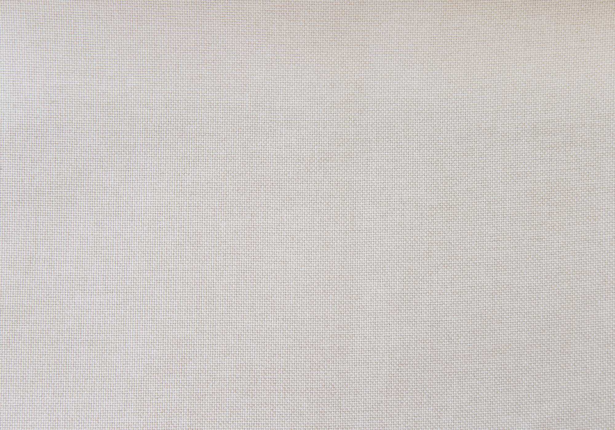 64.25" x 85.25" x 45.5" Beige Foam Solid Wood Linen Queen Size Bed with a Brass Trim