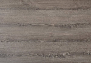 29.75" Dark Taupe Particle Board and Chrome Metal Computer Desk