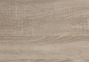 30" x 60" x 31" Natural  Silver  Particle Board  Hollow Core  Metal   Computer Desk With A Hollow Core