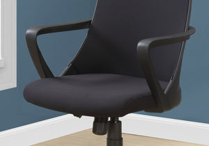 24" x 22.5" x 78" Black Foam Mdf Metal  Multi Position Office Chair