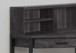 47.5" x 47.5" x 42" Black Particle Board Hollow Core Metal  Computer Desk