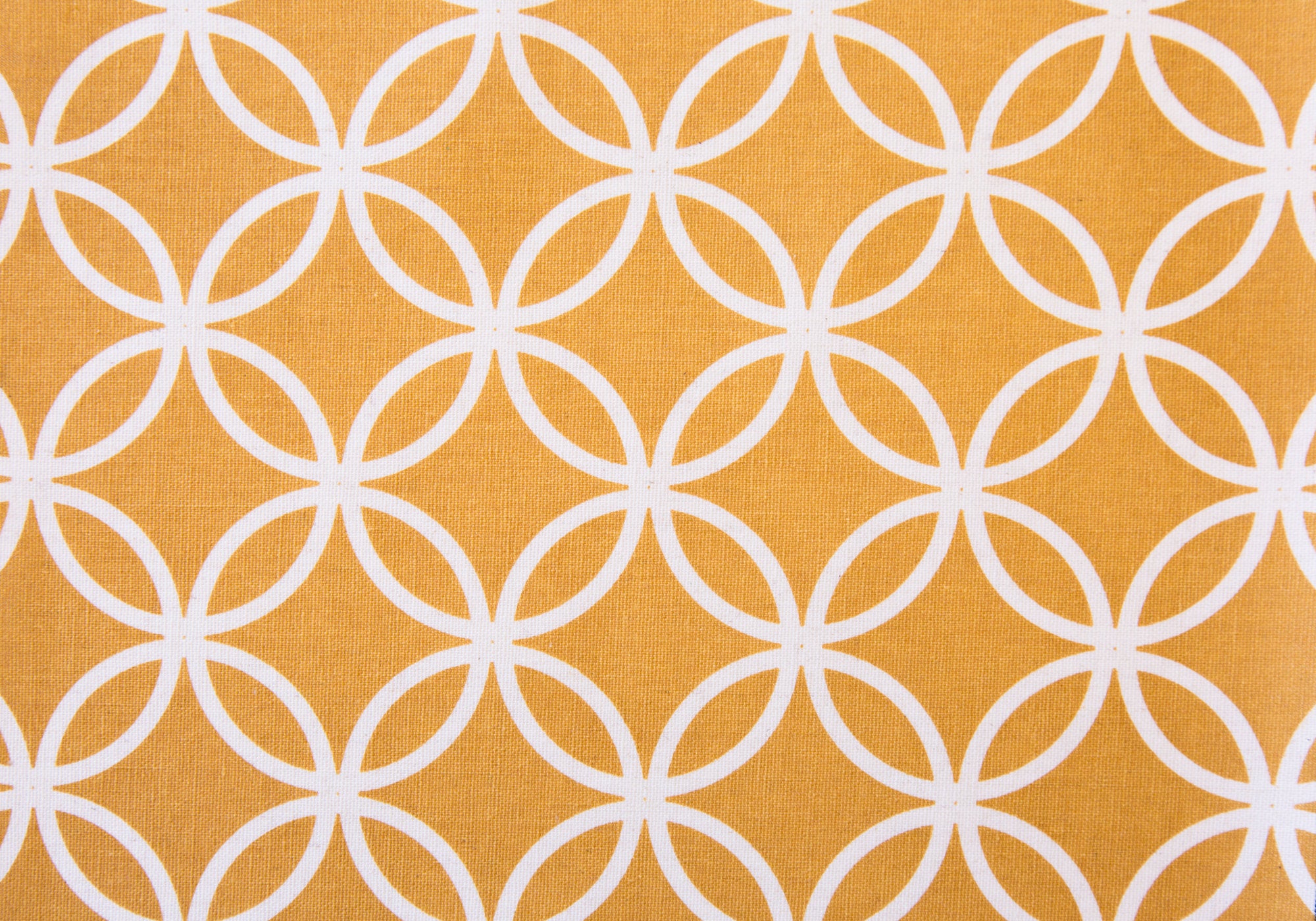 45.5" x 49" x 45.5" Yellow Cotton Linen Foam Accent Chair with Black Solid Wood Frame