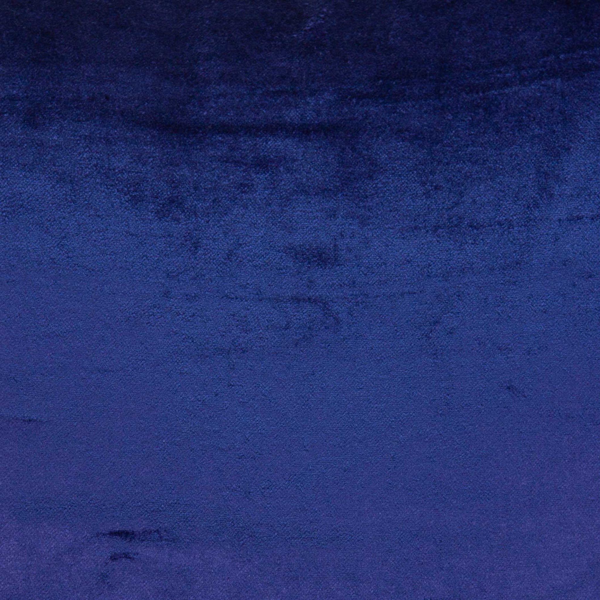 18" x 0.5" x 18" Transitional Royal Blue Solid Pillow Cover