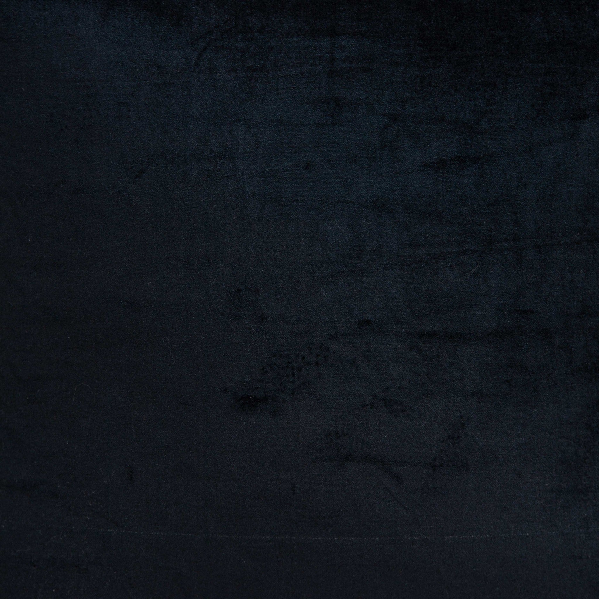 18" x 0.5" x 18" Transitional Black Solid Pillow Cover