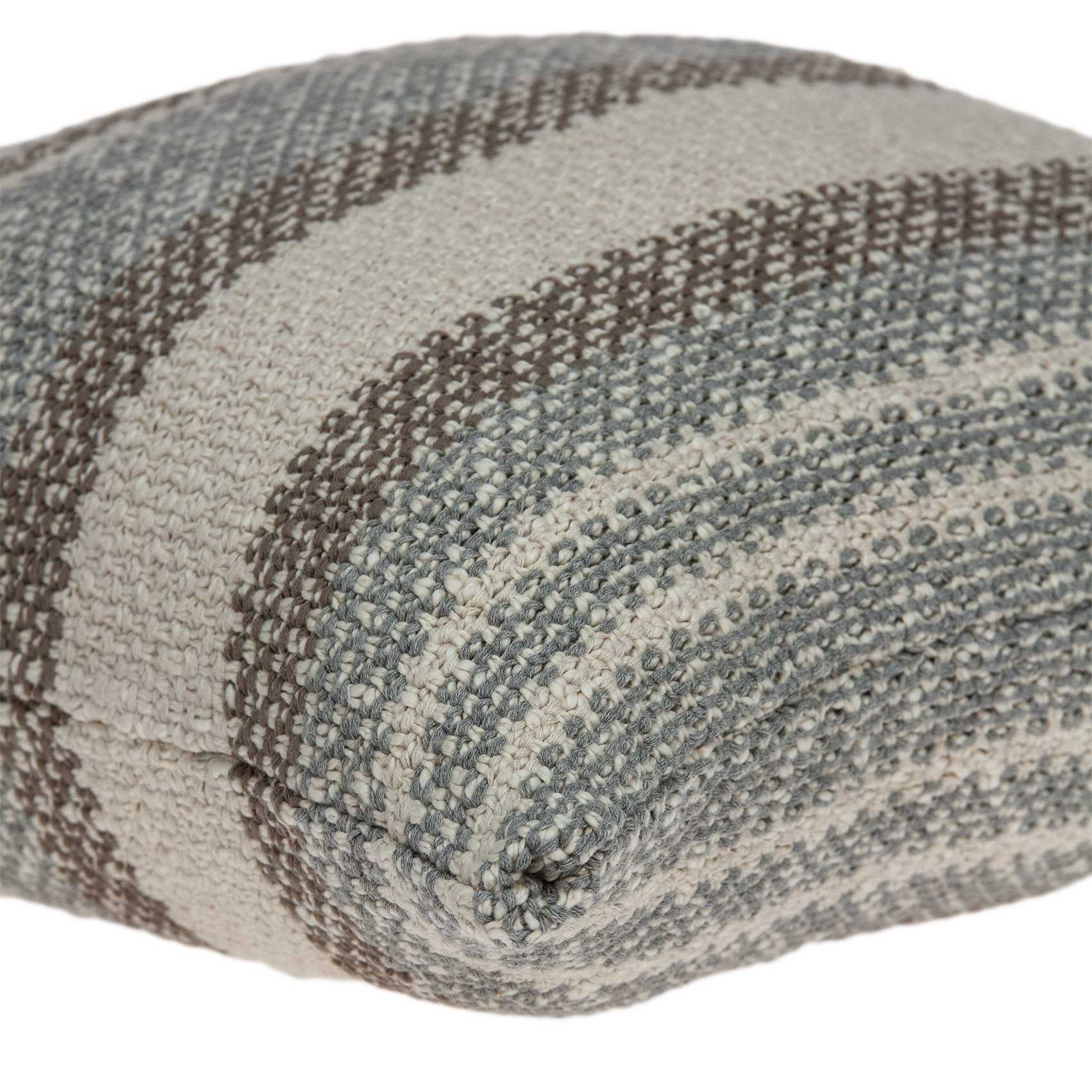 20" x 0.5" x 20" Crisp Transitional Tan Pillow Cover