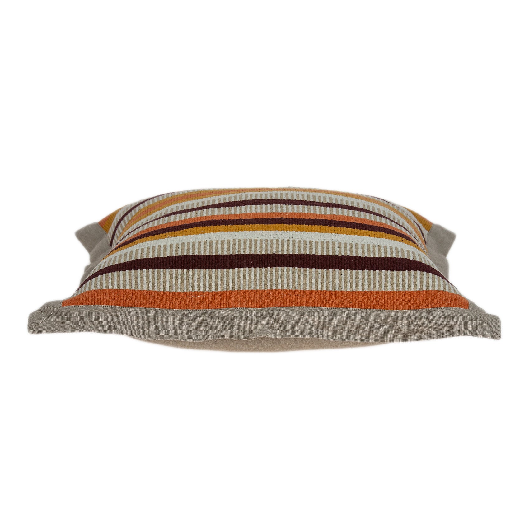 20" x 0.5" x 20" Transitional Multicolor Pillow Cover