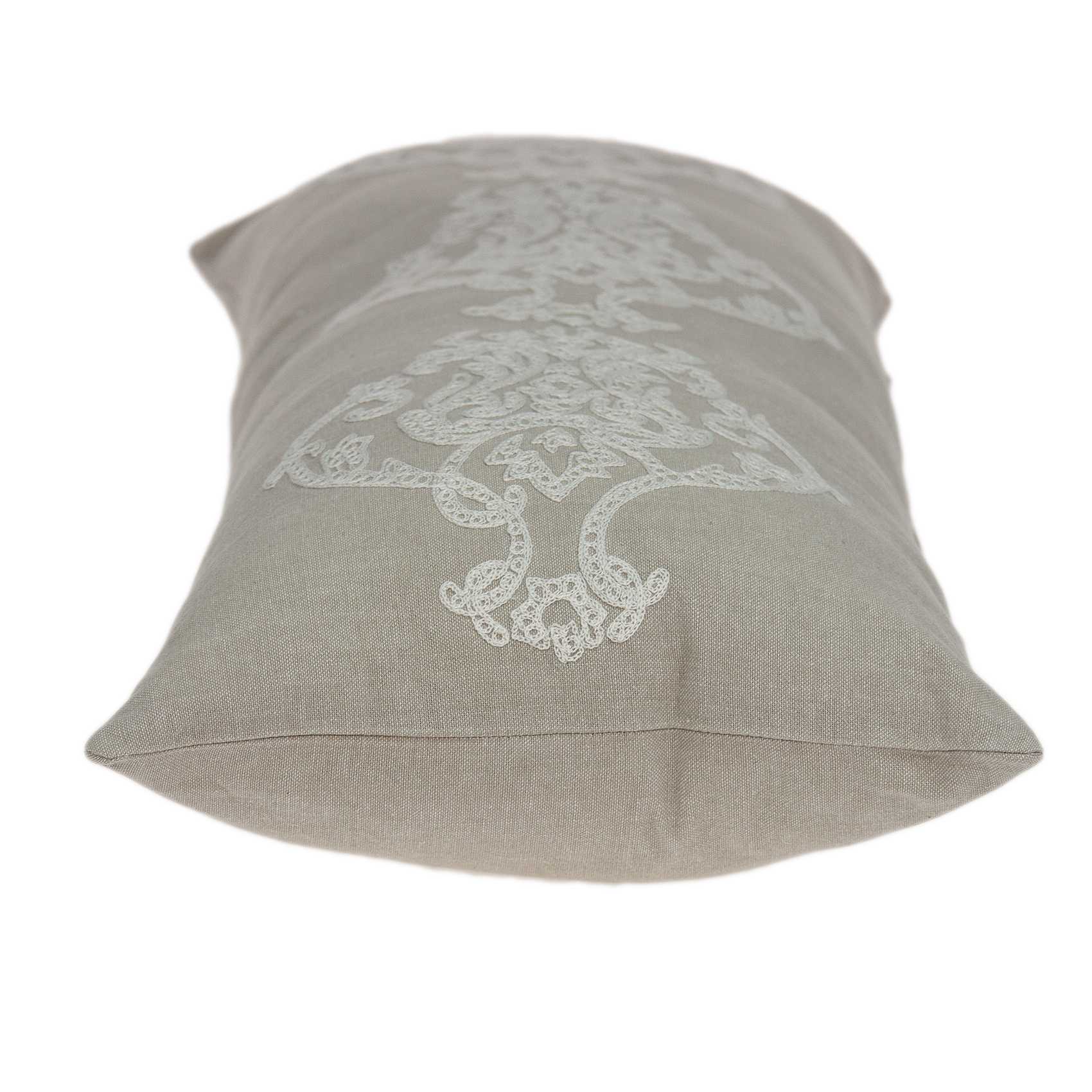 28" x 0.5" x 12" Transitional Beige Pillow Cover