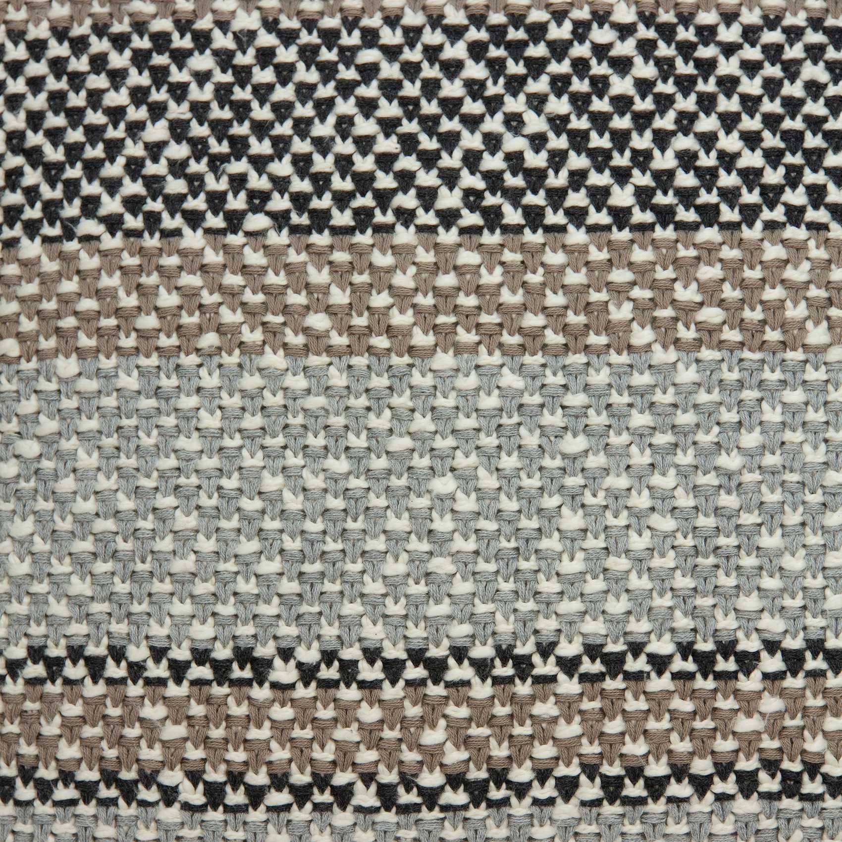 20" x 7" x 20" Elegant Transitional Tan Accent Pillow Cover With Poly Insert