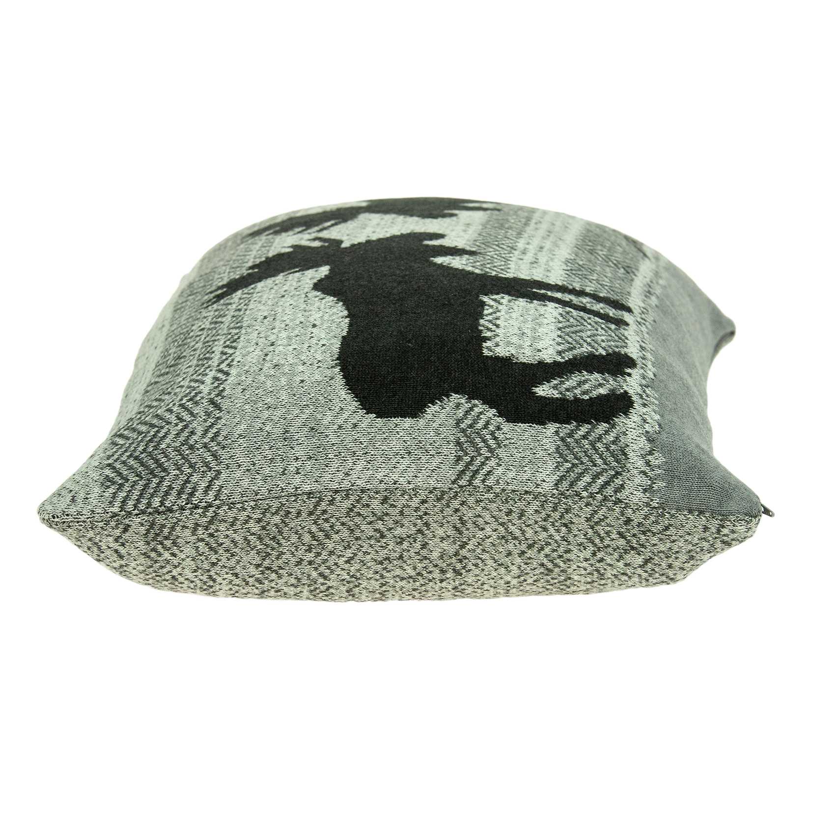 24" x 5" x 16" Lodge Gray Pillow Cover With Down Insert