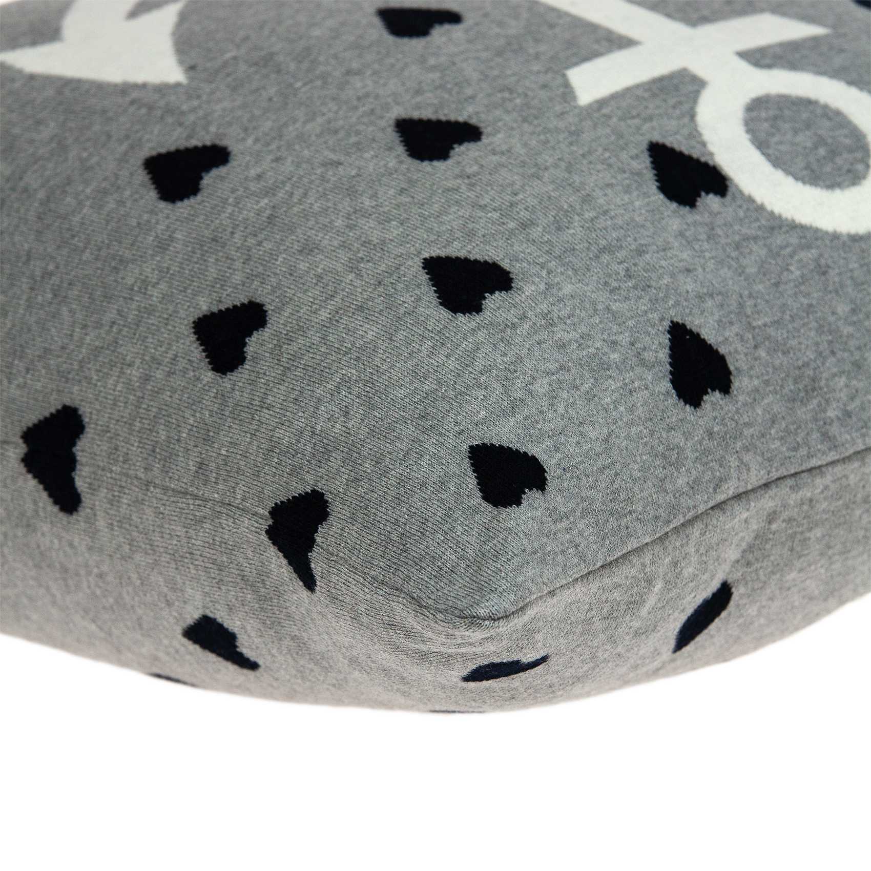 18" x 5" x 18" Nautical Blue Pillow Cover With Down Insert