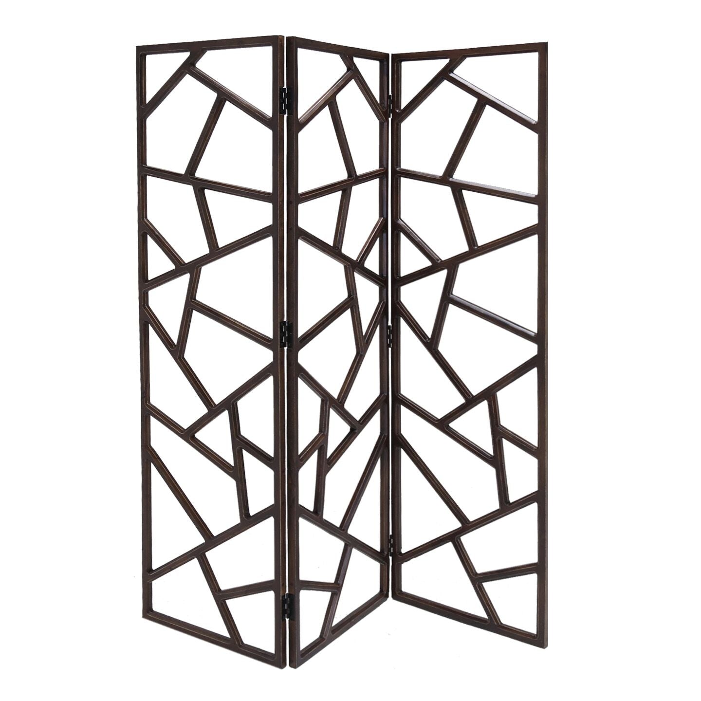 63" x 1.5" x 70" Brown, Wood, Santa Cruz - Screen