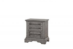 17" X 28" X 29" Salvaged Natural Wood Nightstand