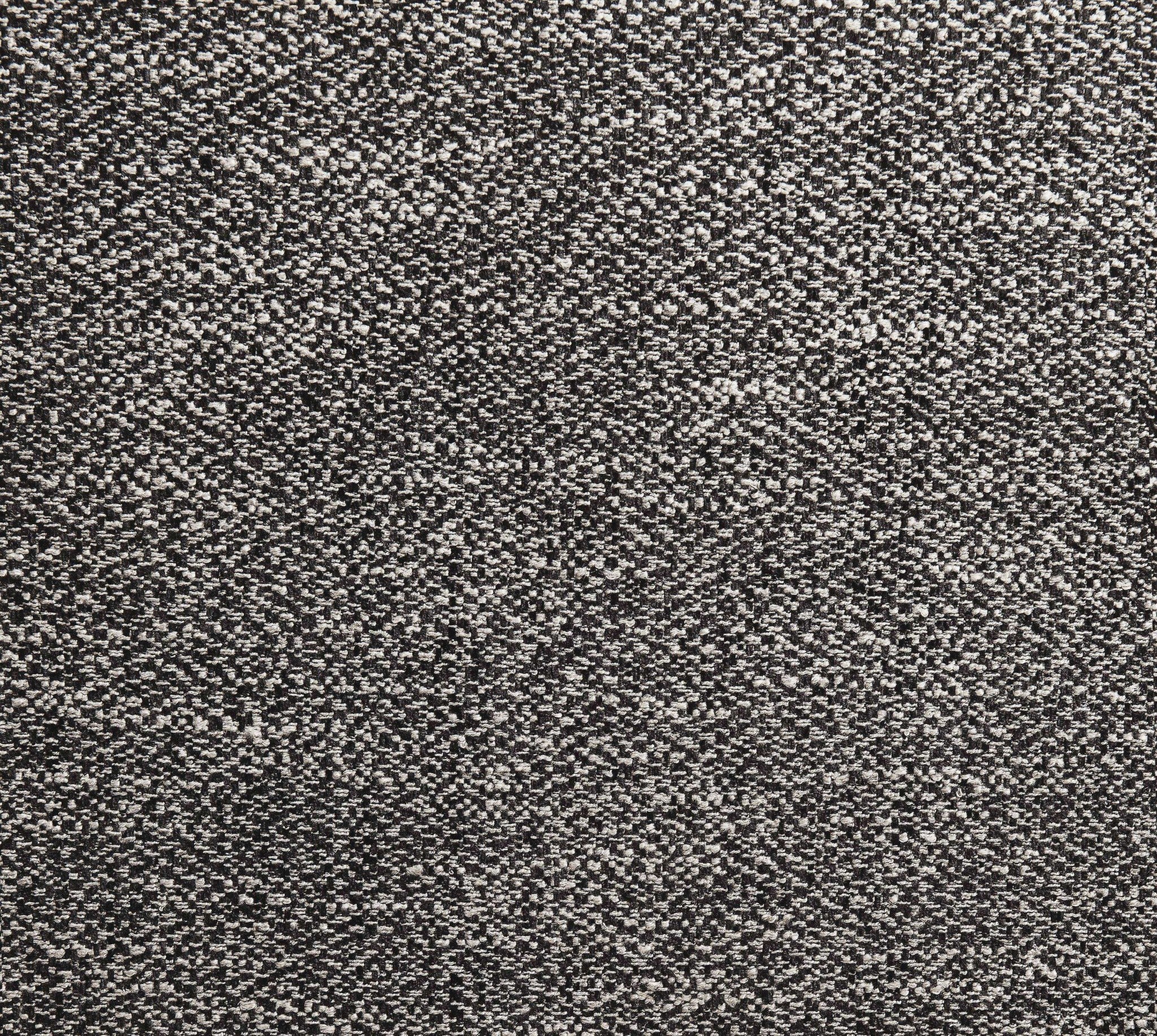 75" X 113" X 36" Gray Linen Upholstery Metal Leg Sectional Sofa