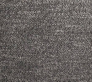 75" X 113" X 36" Gray Linen Upholstery Metal Leg Sectional Sofa
