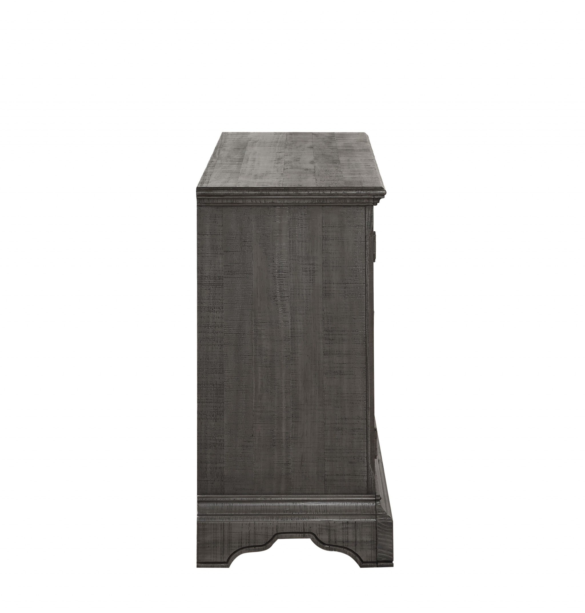 18" X 66" X 36" Salvaged Natural Wood Server