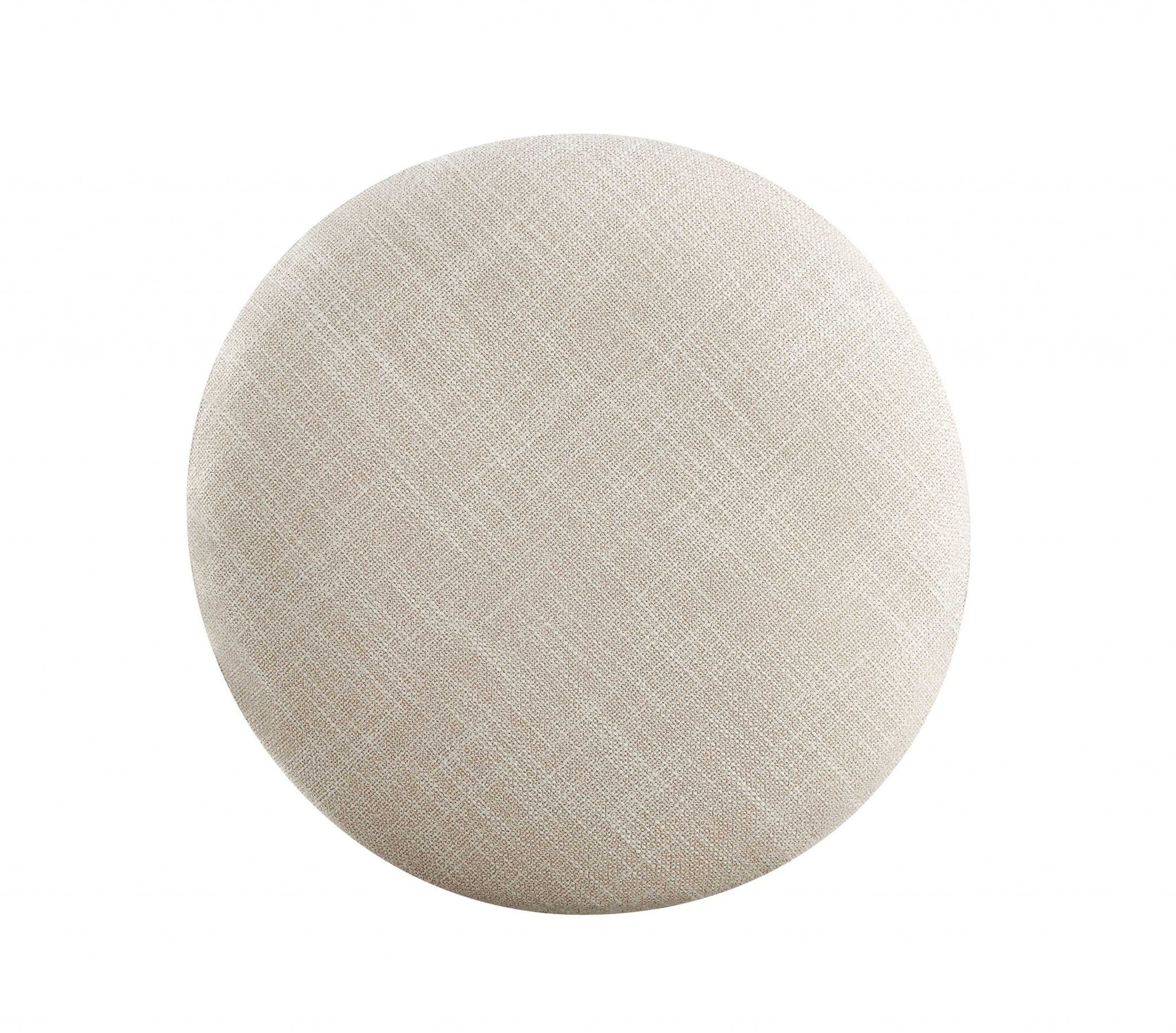 19" X 43" X 54" Tan Fabric Cherry Wood Mirror Upholstered (Seat) Vanity Set