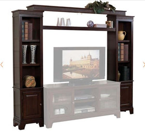 13" X 94" X 79" Wood Entertainment Center