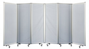 71" x 1" x 71" White, Metal And Alloy - Screen