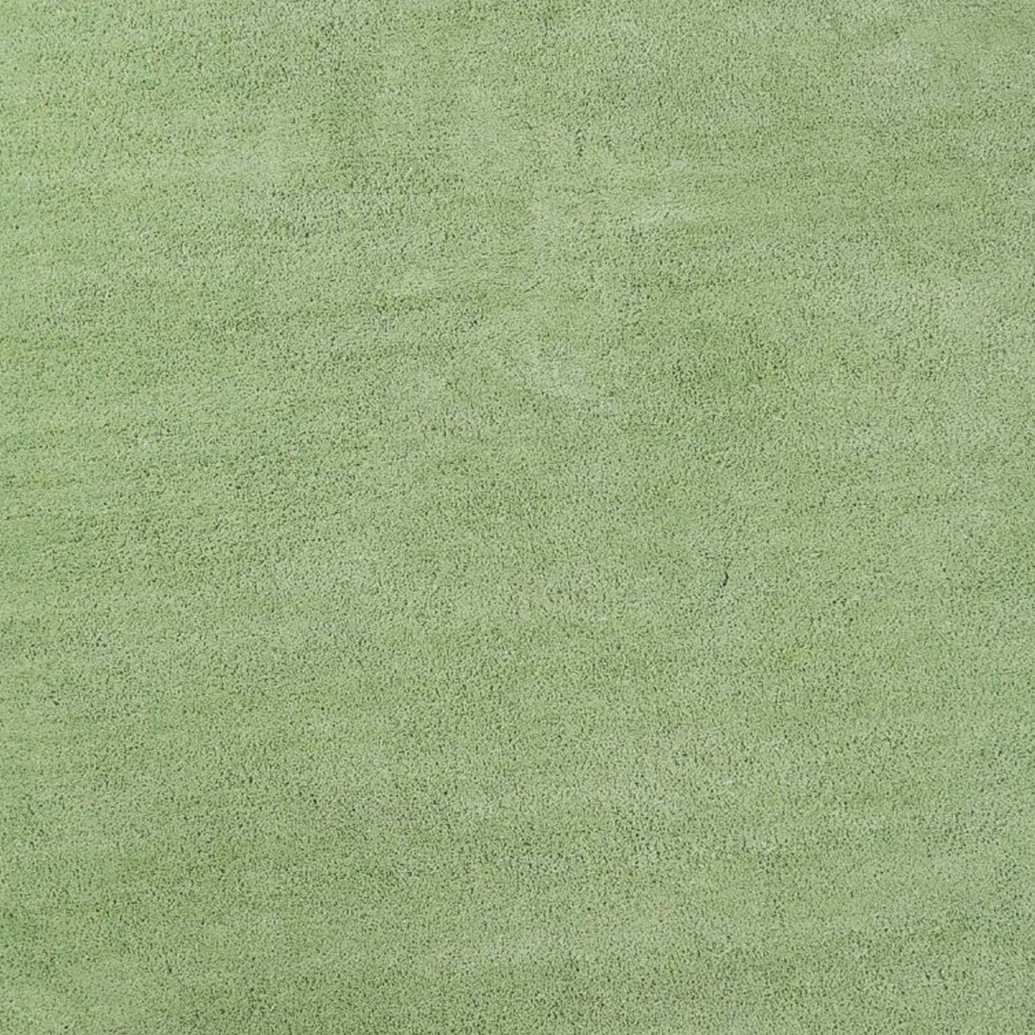 8' Round  Polyester Spearmint Green Area Rug