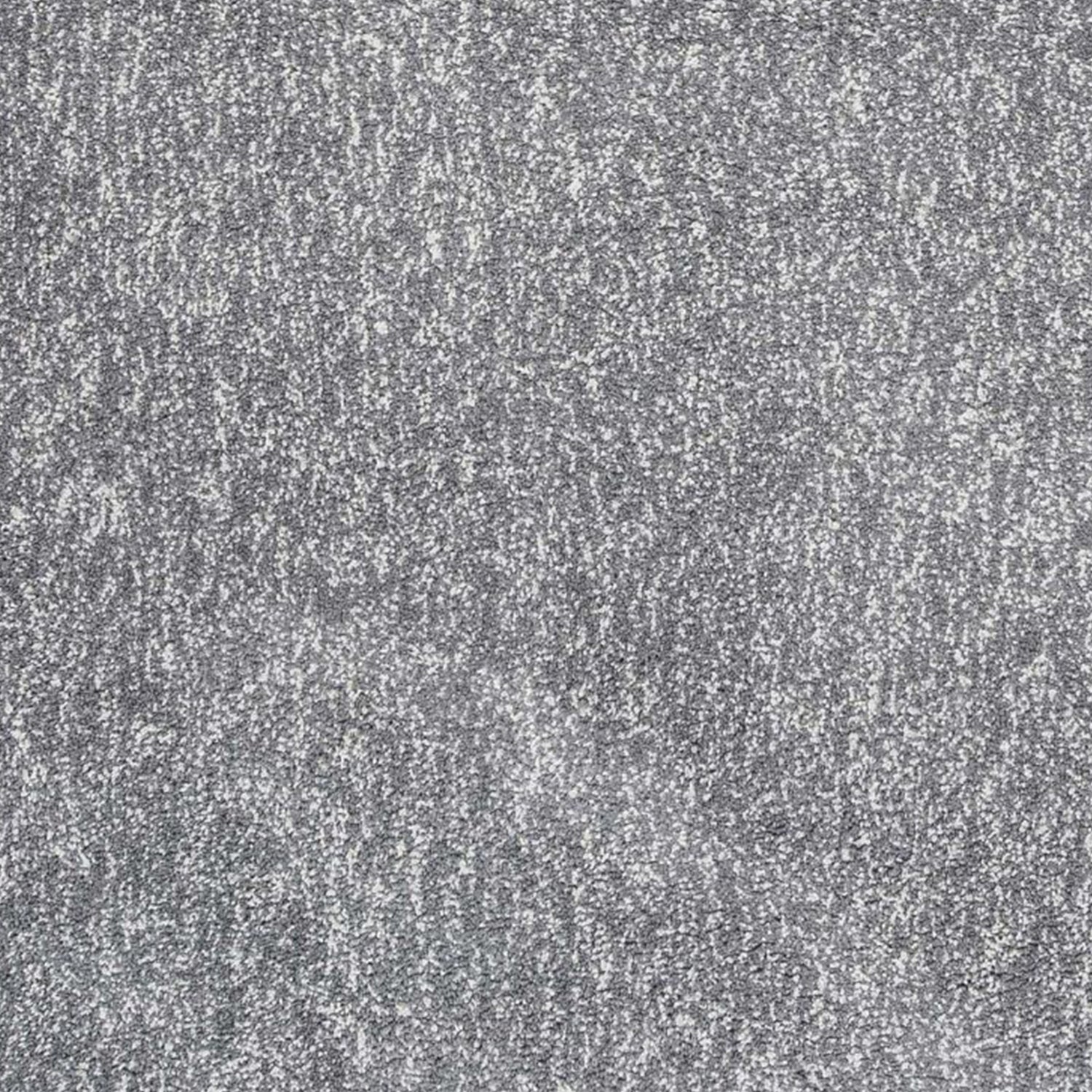 8' Round  Polyester Grey Heather Area Rug