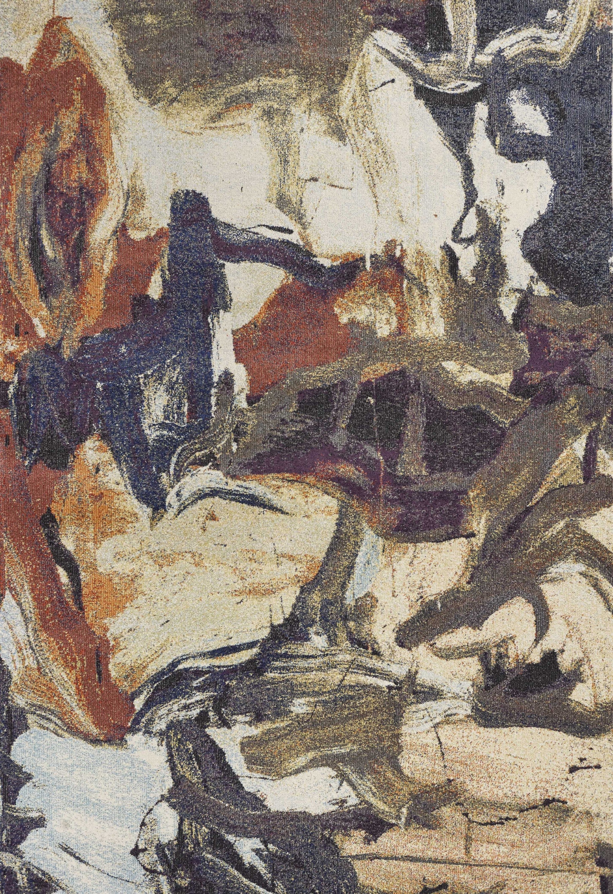 7' x 10'  Polypropylene Multi Area Rug