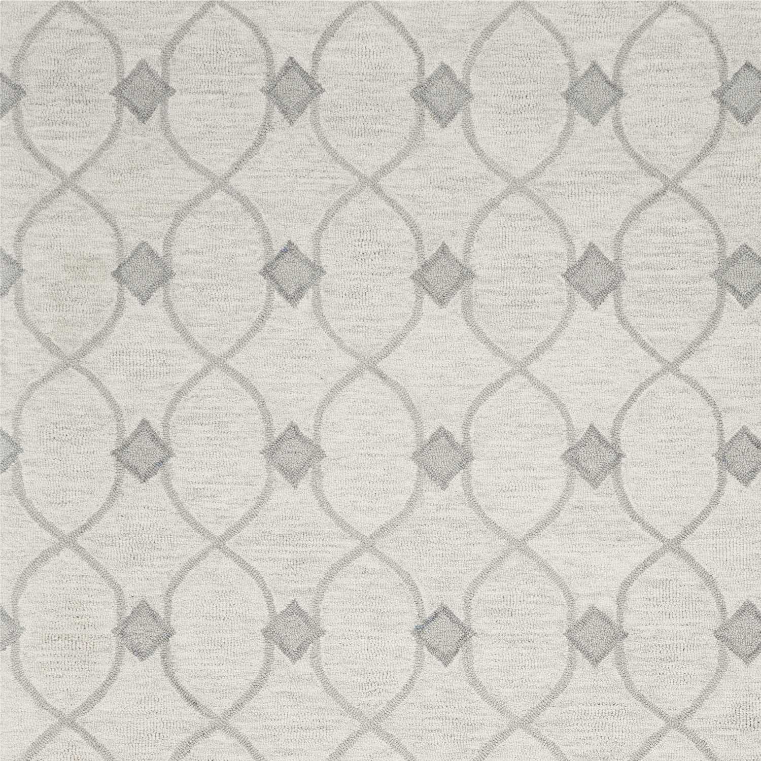 8' x 10'  Wool Ivory  Area Rug