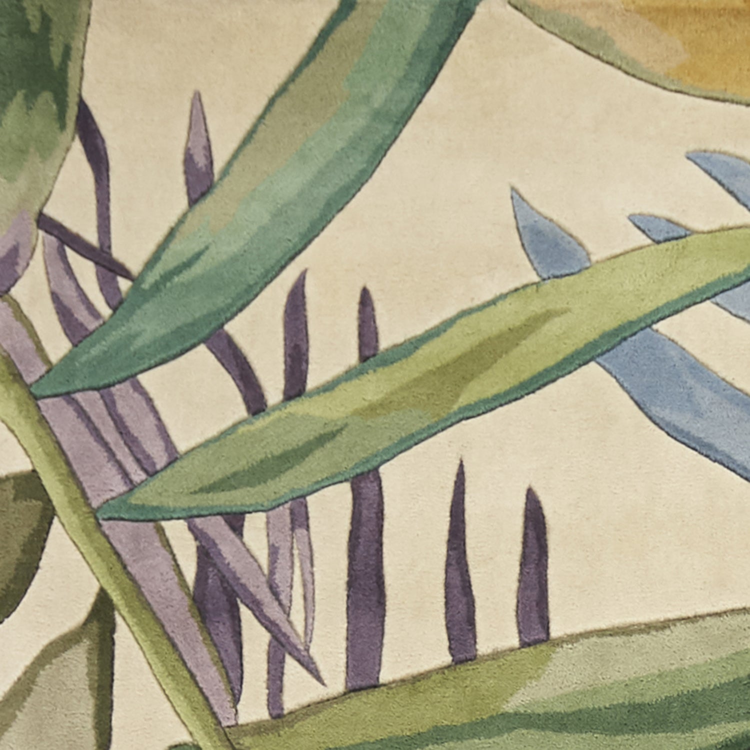 5' x 8'  Wool Multicol or  Area Rug