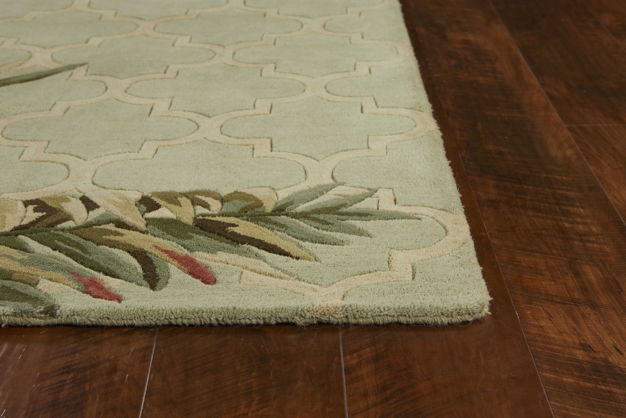 5' x 8'  Wool Sage Area Rug