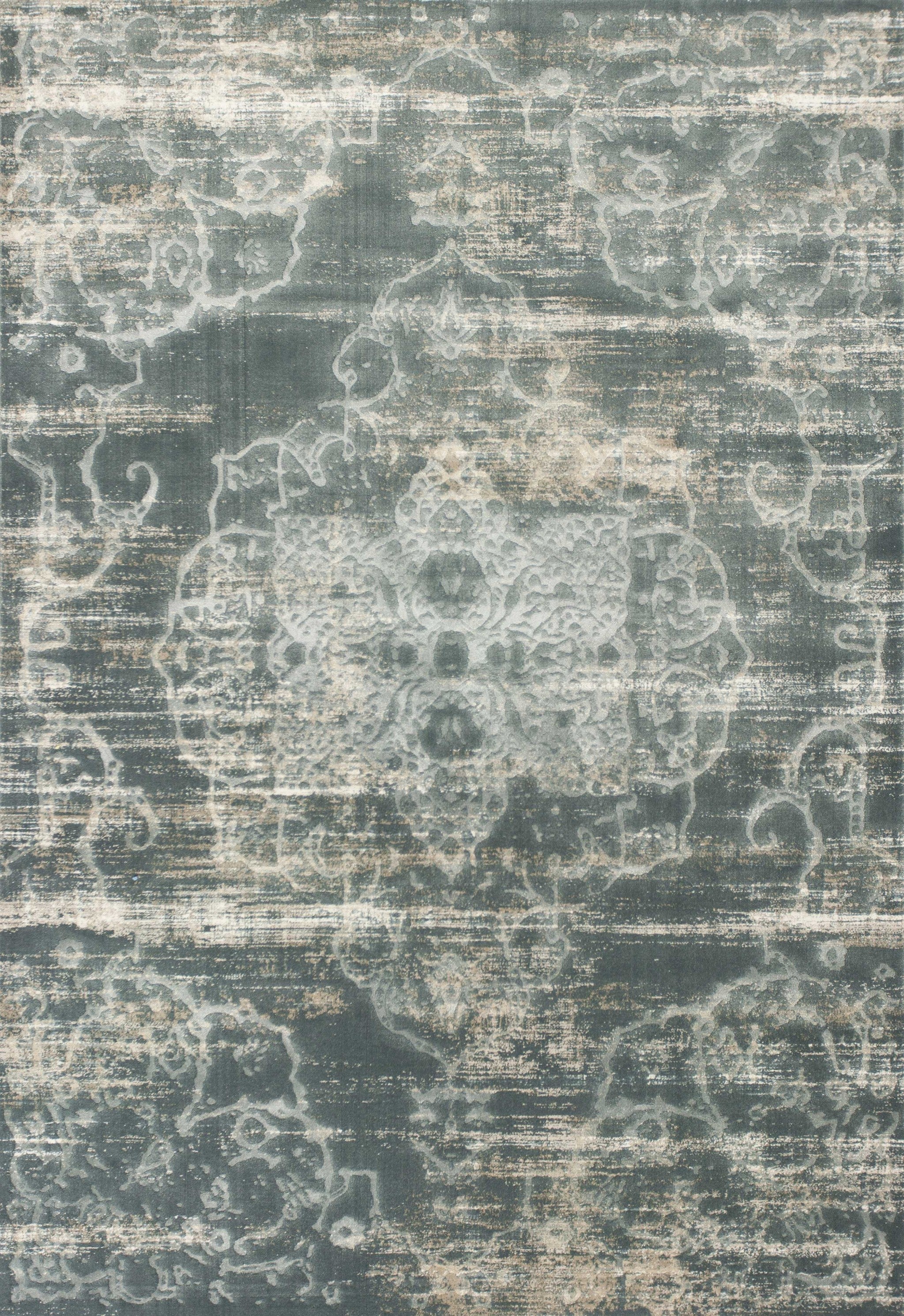 7' x 11'  Polypropylene Slate Area Rug