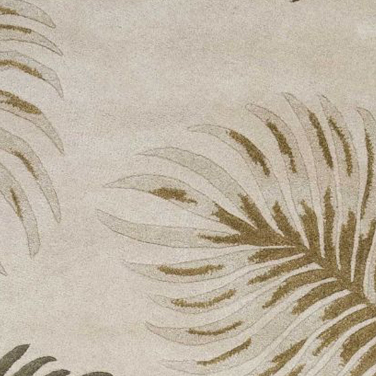 7' Round Wool Natural Area Rug