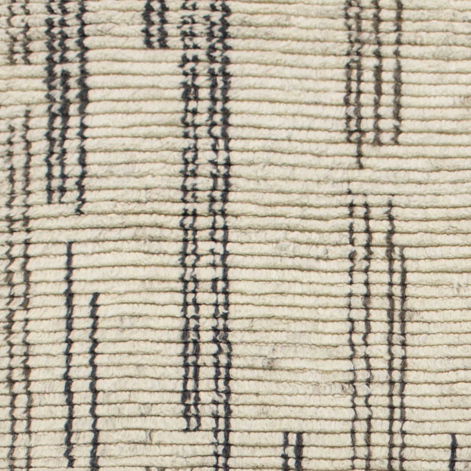 5' x 8'  Wool Natural Area Rug