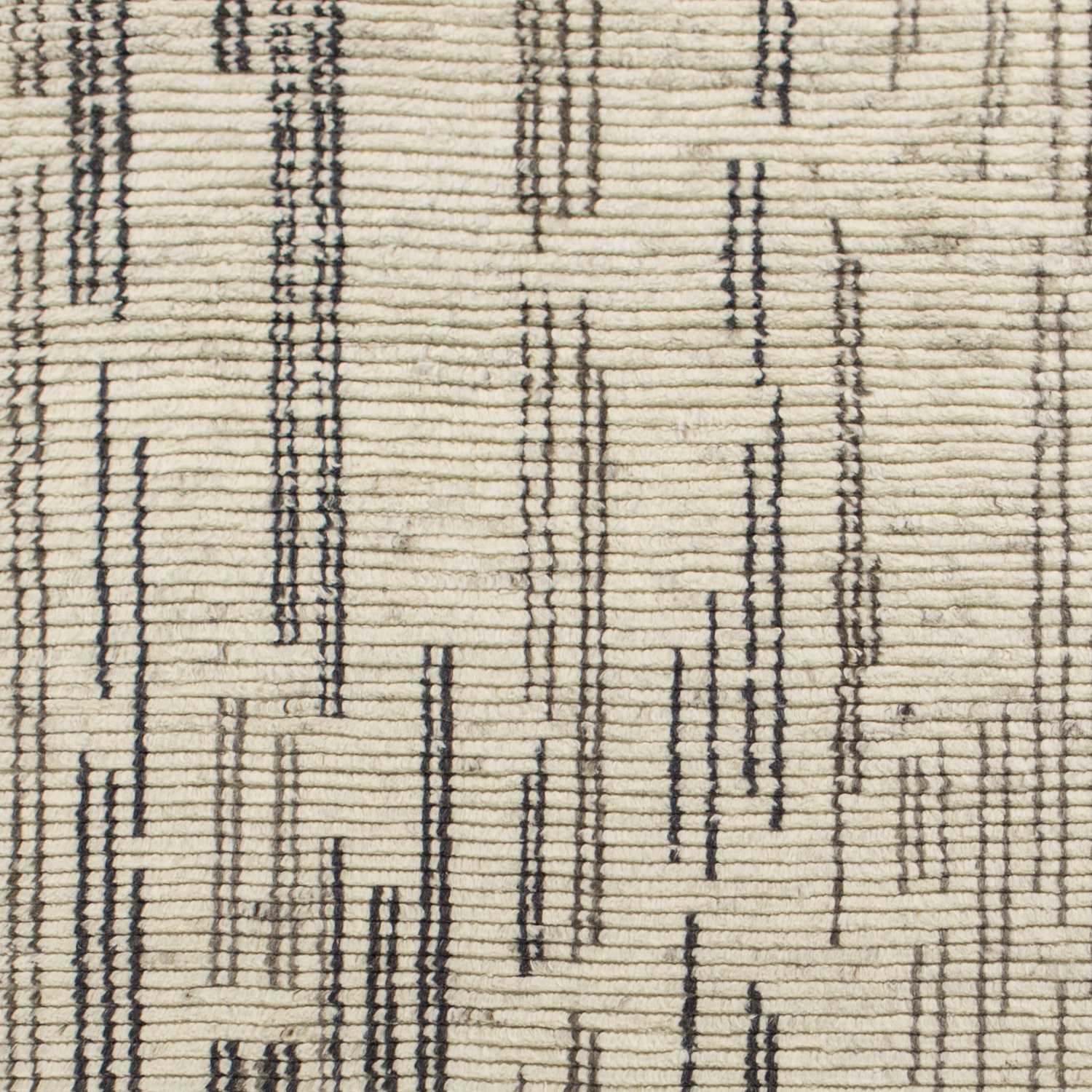 5' x 8'  Wool Natural Area Rug