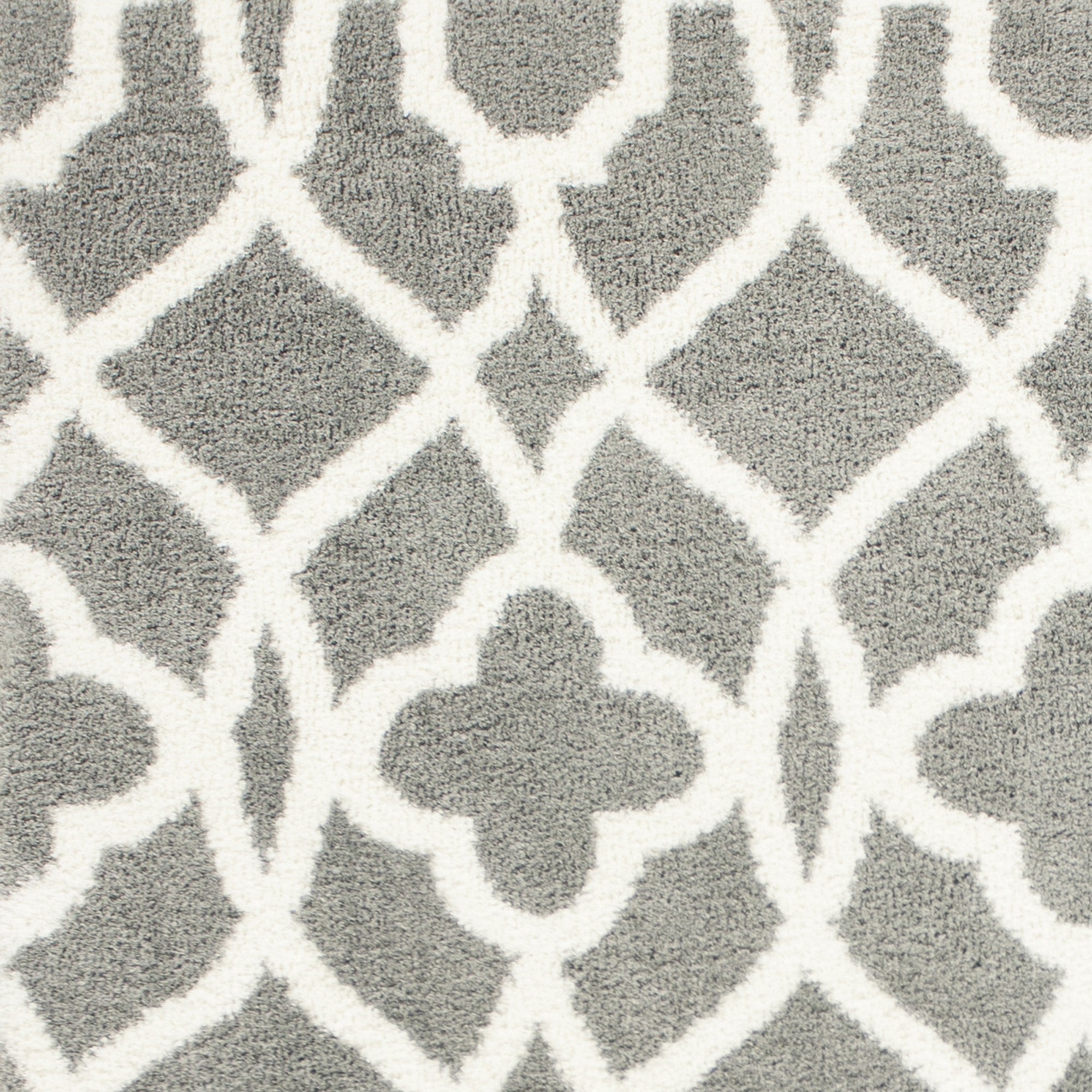 7 x 10 Microfiber Grey or  Ivory  Area Rug