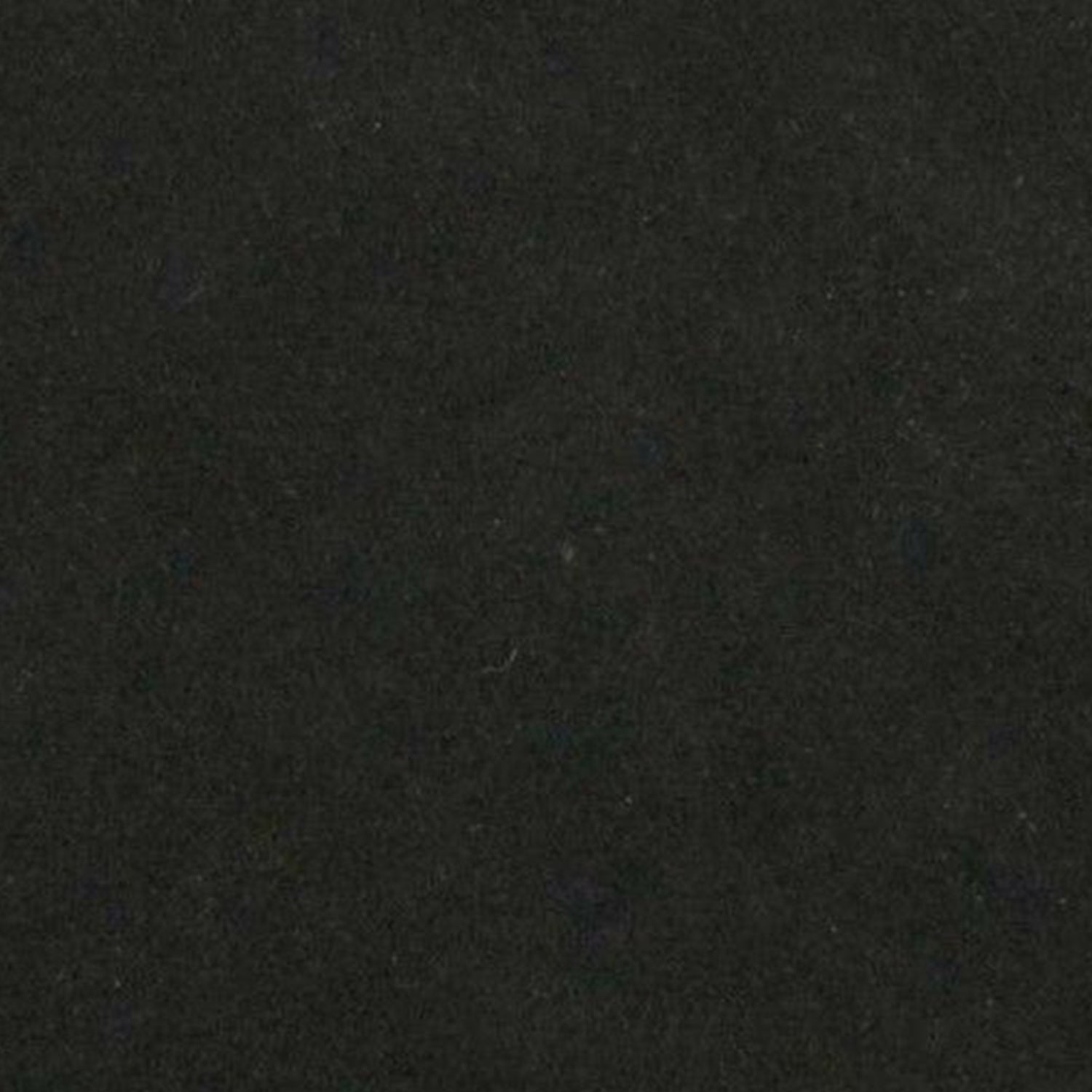 7' Round Wool Black Area Rug