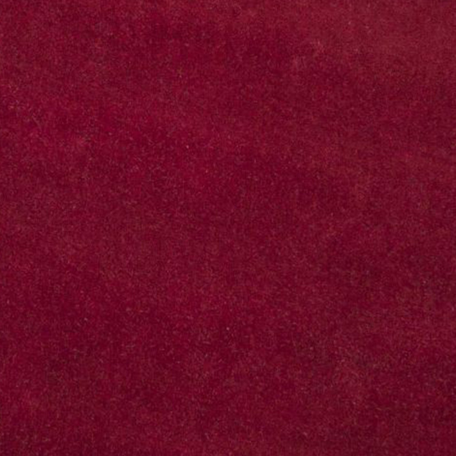 7' Round Wool Ruby Area Rug