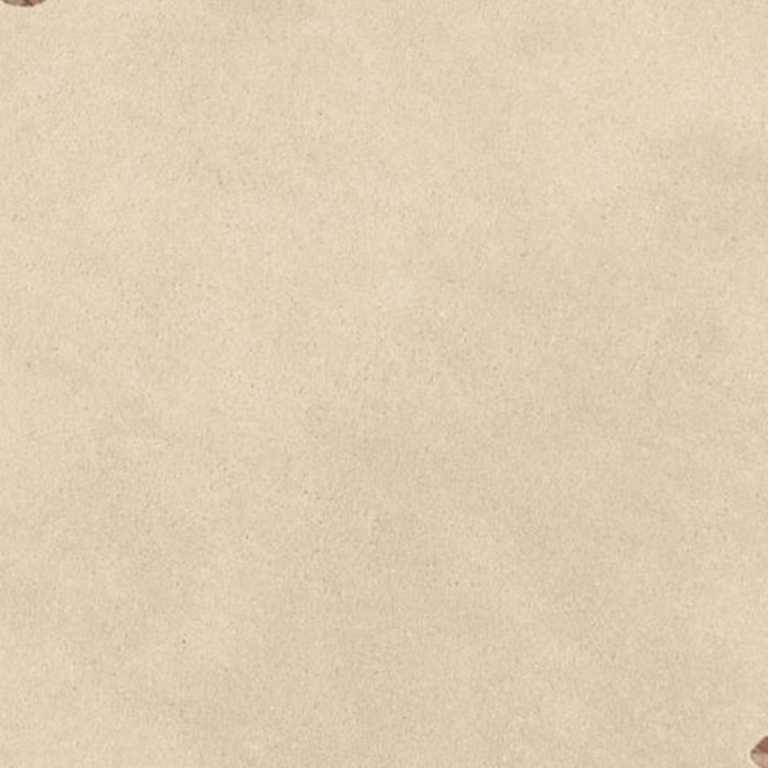 7' Round Wool Ivory  Area Rug