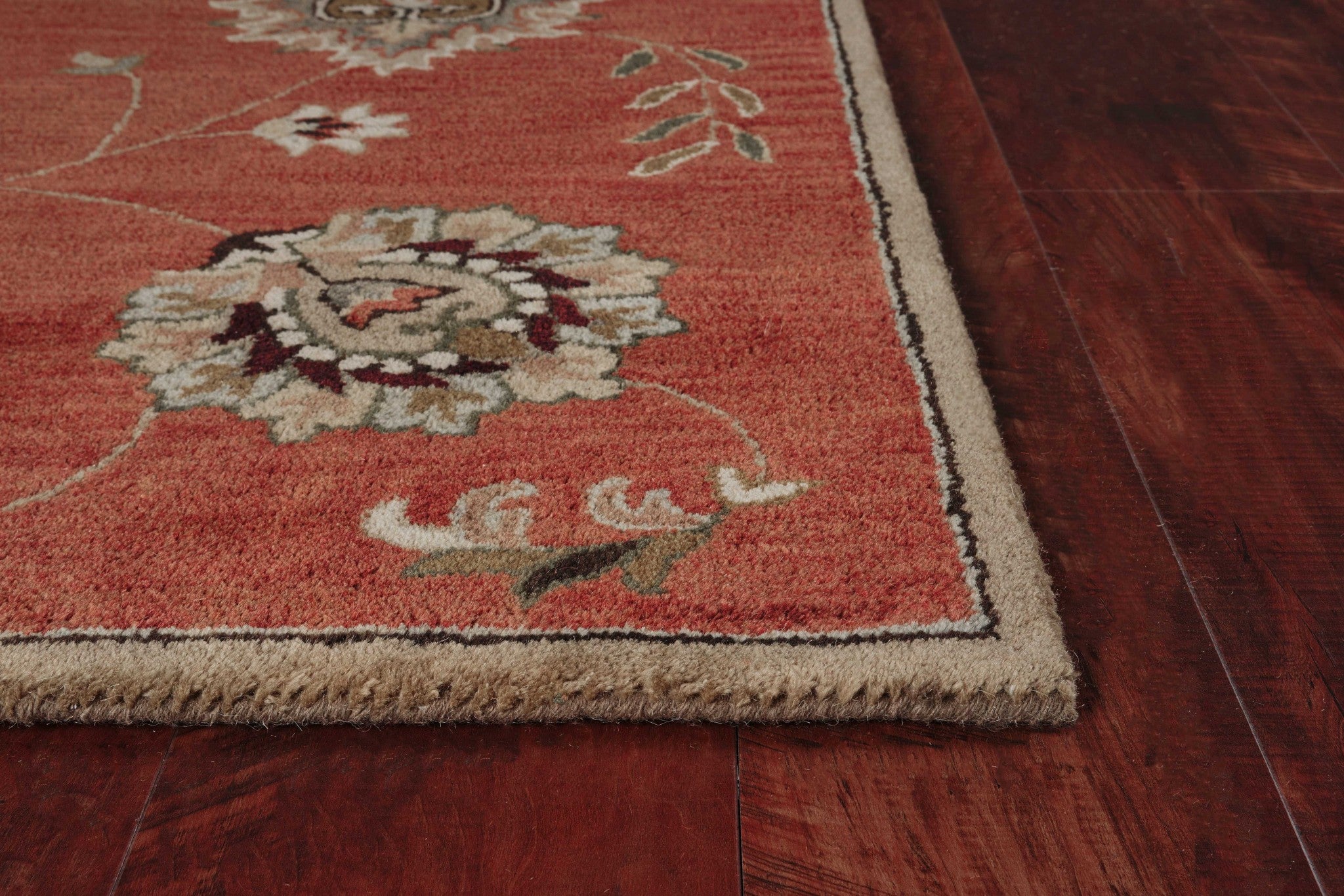 8' x 10' 6" Wool Sienna Area Rug