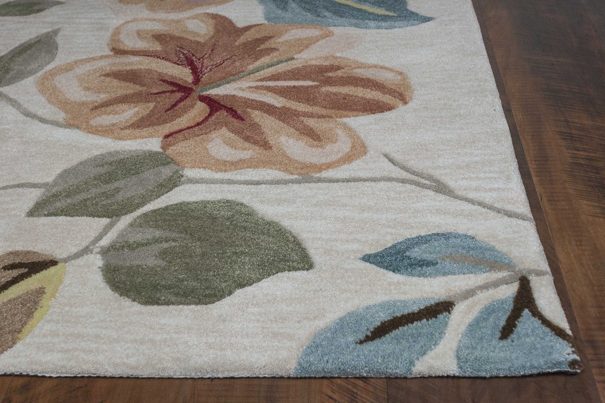 8' x 10' 6" Polyester Sand Area Rug