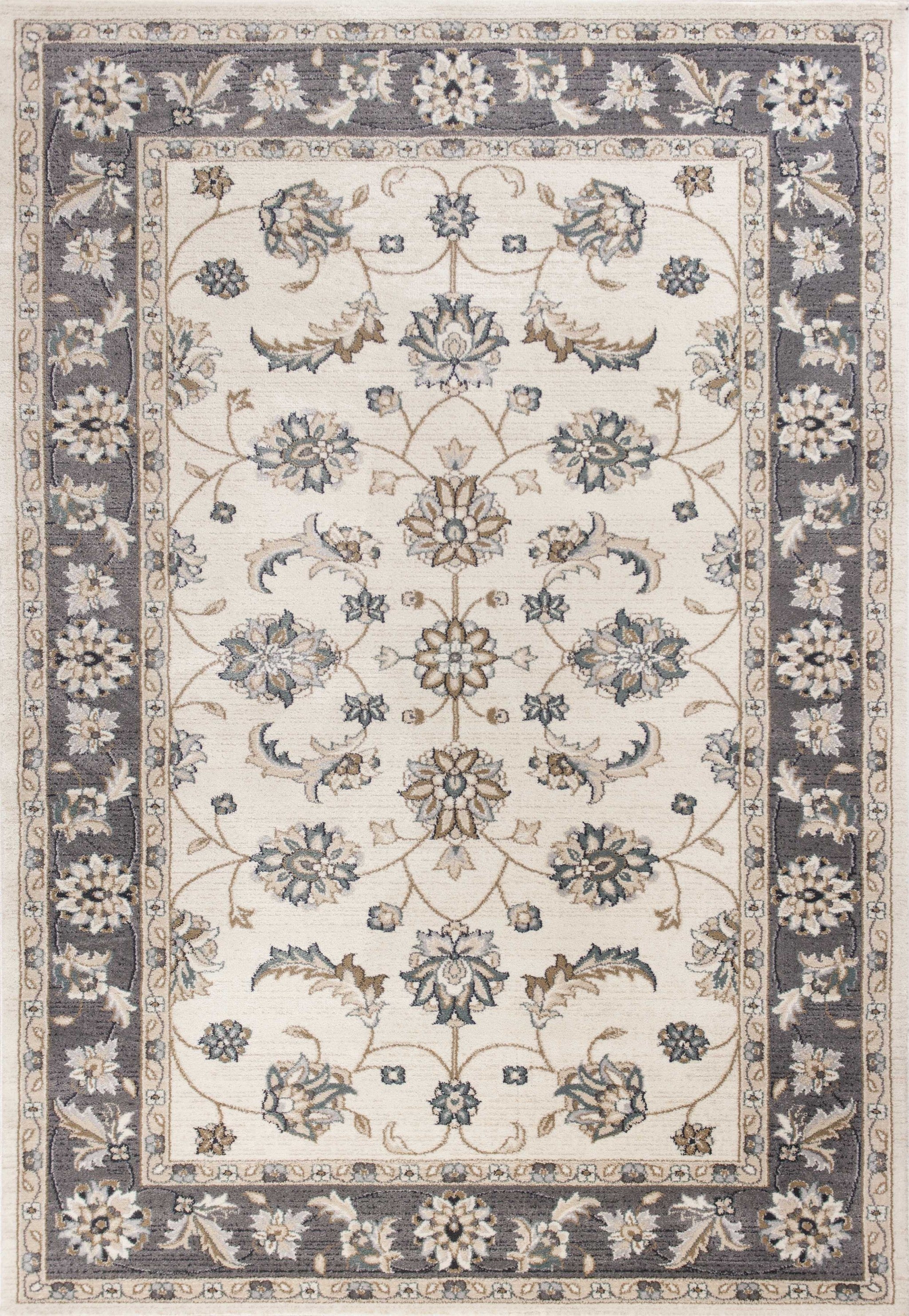 9' x 12'  Polypropylene Ivory or Grey Area Rug