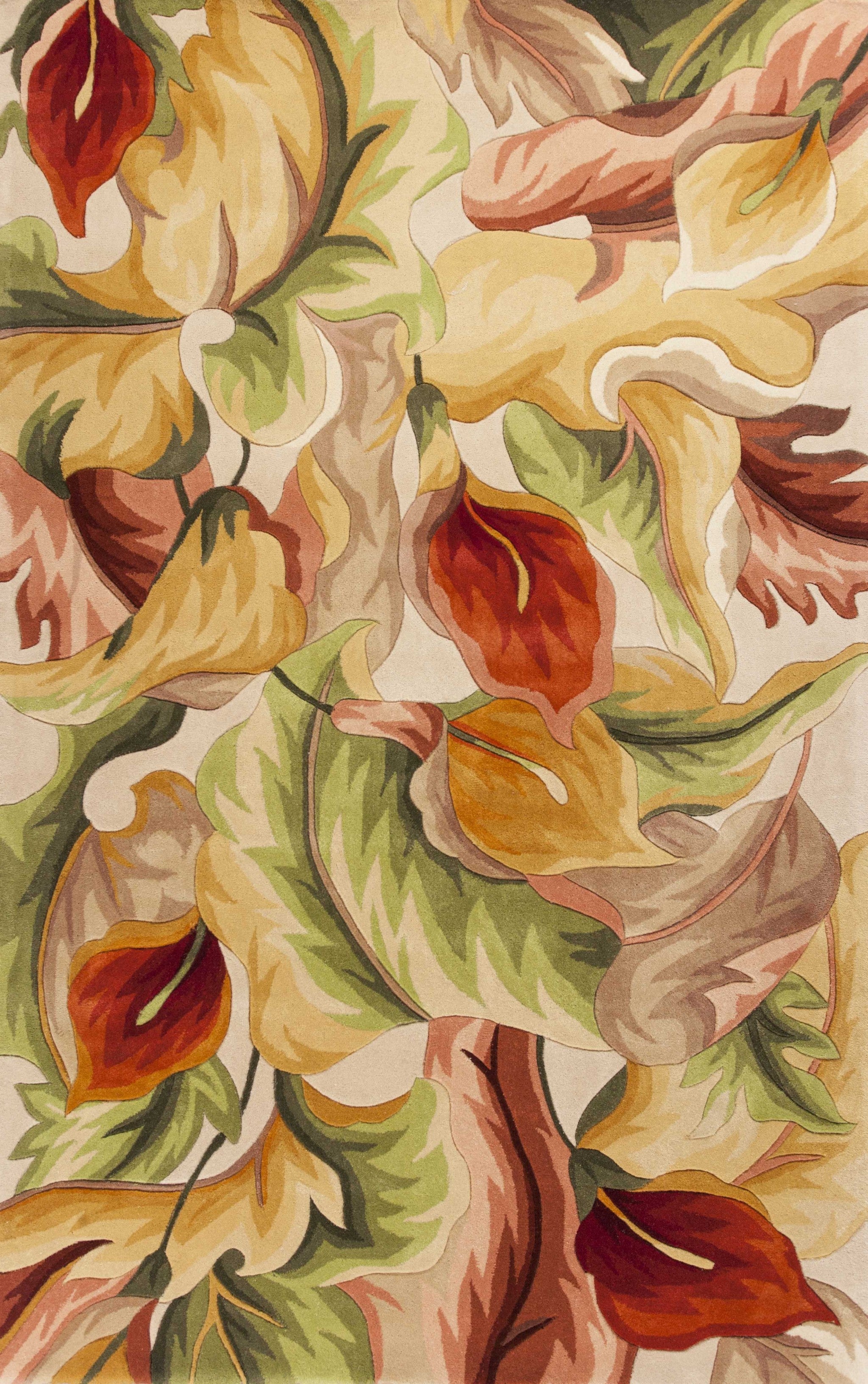 7' x 10'  Wool Ivory  Area Rug