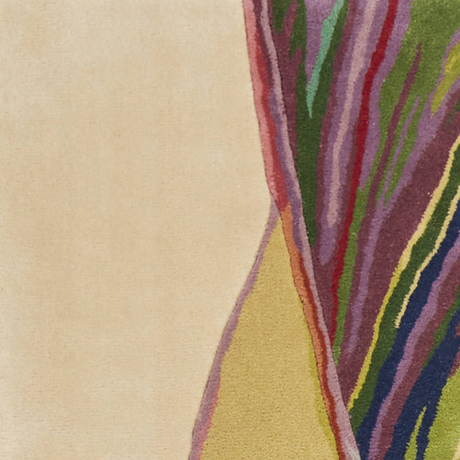 7' x 10'  Wool Ivory  Area Rug