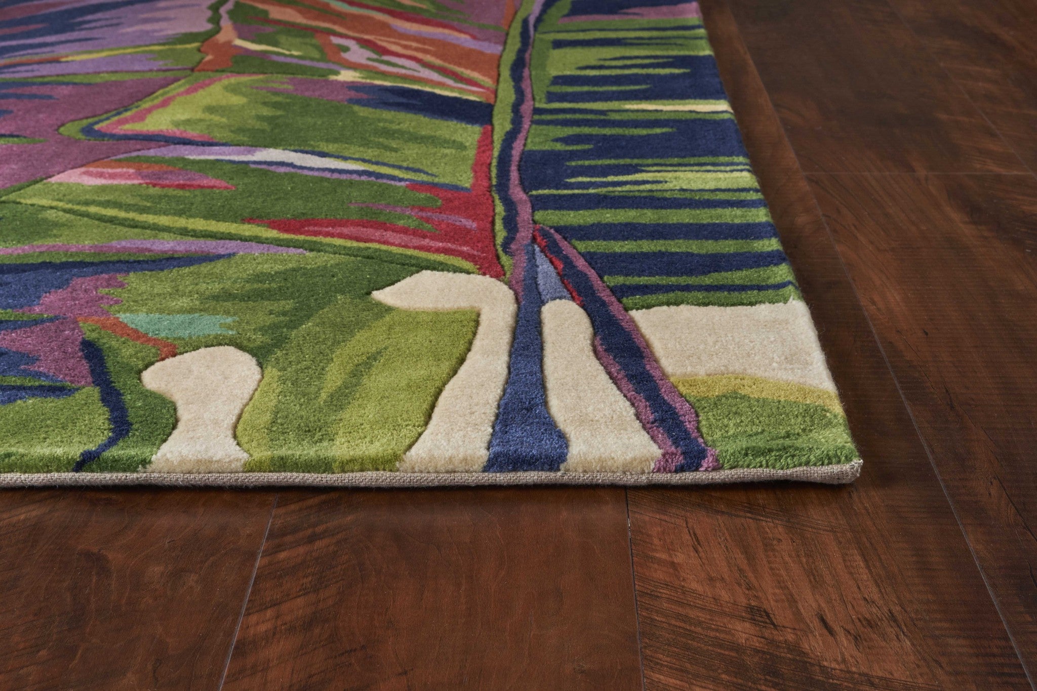 7' x 10'  Wool Ivory  Area Rug