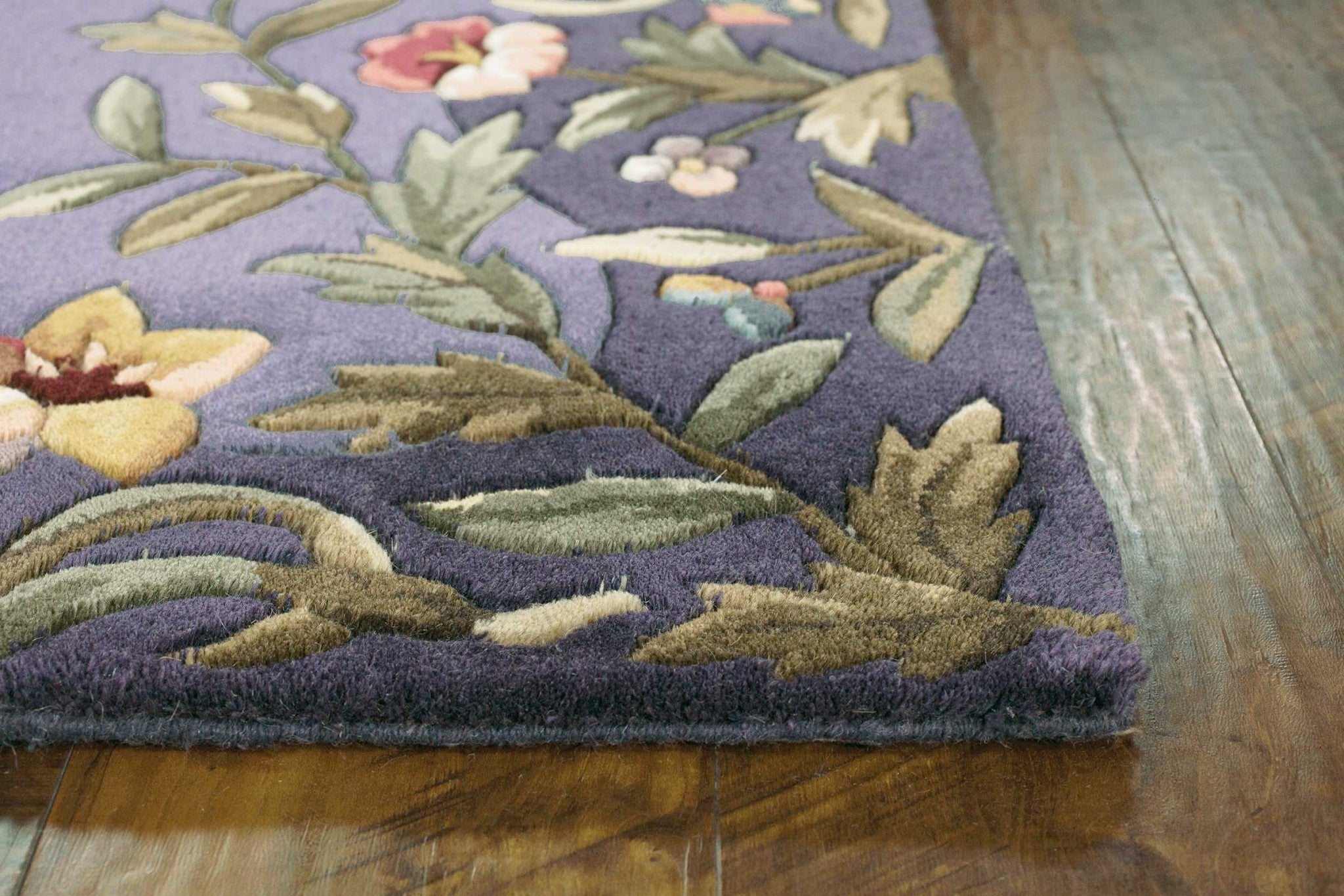 8' x 11'  Wool Lavender Area Rug